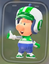 Baby Luigi Pro Racer outfit from Mario Kart World