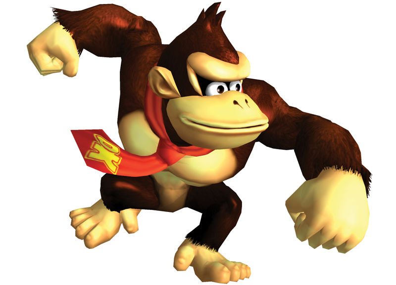 File:Donkey Kong Artwork - Super Smash Bros. Melee.jpg