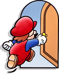 FC40 SMB2 Mario Opening Door.png