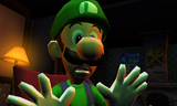 Luigi before being teleported.