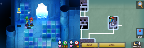 Location of the first hidden block in Joke's End.