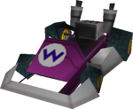 The model of Standard WR kart from Mario Kart DS