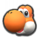 Orange Yoshi from Mario Kart Tour