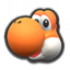 Orange Yoshi from Mario Kart Tour