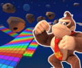 The course icon of the T variant with Donkey Kong