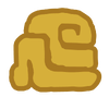 A sticker from Mario Kart World