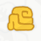 A sticker in Mario Kart World