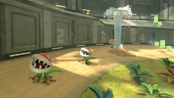 An obstacle spawned by Kamek in Mario Kart World