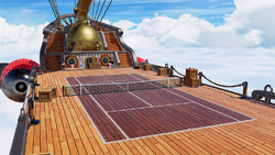 Airship Court from Mario Tennis Fever