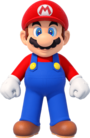 Artwork of Mario in New Super Mario Bros. U Deluxe (also used as a profile icon for the Nintendo Switch from version 20.0.0 to 21.2.0)