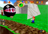 Mario Holding nothing glitch