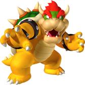 Artwork of Bowser in New Super Mario Bros. 2