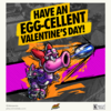 Valentine's Day E-card featuring Mario Strikers: Battle League artwork of Birdo