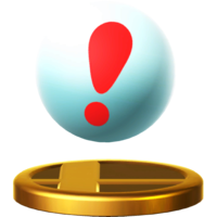 Pitfall trophy from Super Smash Bros. for Wii U