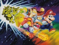 Artwork used on the European cover for Super Game Boy