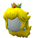The "Princess Peach Wig" Mii headwear