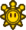 A Shine Sprite from Paper Mario: The Thousand-Year Door