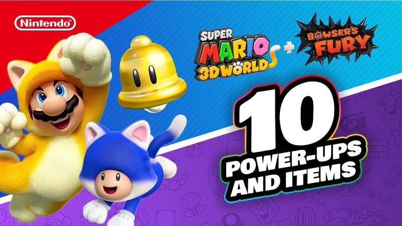 Super Mario 3d World Bowsers Fury 10 Power Ups Super Mario Wiki The Mario Encyclopedia 3503