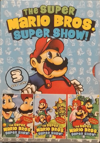 Cover of The Super Mario Bros. Super Show!: 3 DVD boks
