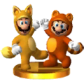 Tanooki Mario & Kitsune Luigi