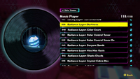 The disc for the song "Radiance Layer: Darkness" in Donkey Kong Bananza