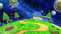 Mario Galaxy (stage) in Super Smash Bros. Ultimate