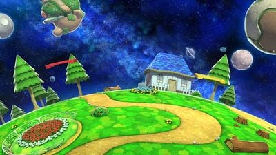 Mario Galaxy (stage) in Super Smash Bros. Ultimate