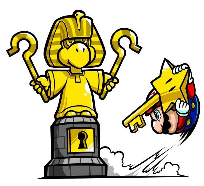 File:Mario and Egyptian Koopa statue MPL artwork.jpg