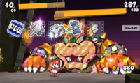 Giant Bowser boss in Paper Mario: Sticker Star