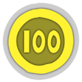 A 100-Coin icon seen in the leaf memory puzzles
