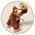 Artwork of Donkey Kong used to represent Donkey Kong Country: Tropical Freeze in an opinion poll on Nintendo Switch games to play over spring break