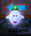 Screenshot of Boo Luigi from Super Mario Galaxy