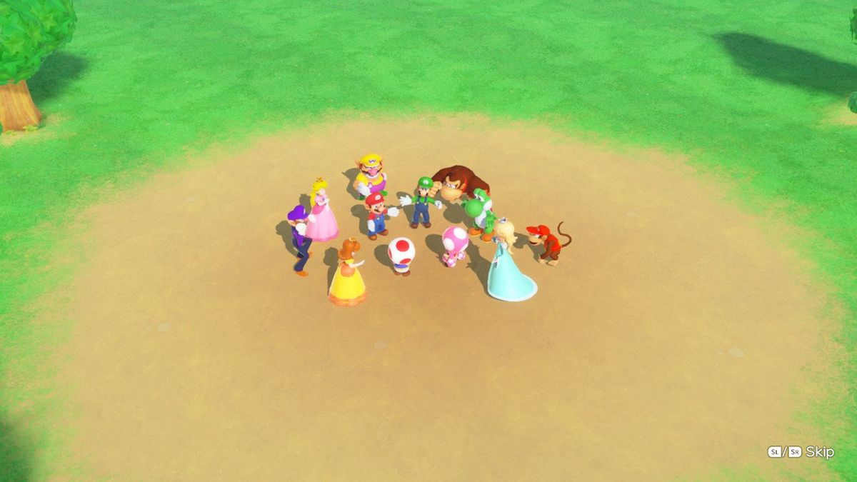 File:SMP intro - Mario and friends.jpg - Super Mario Wiki, the Mario ...