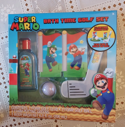 Super Mario Bath Time Golf Set