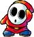 Artwork of a Shy Guy in Yoshi's Island DS