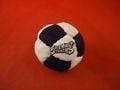 A Super Mario Strikers hackey sack made to look like a soccer ball