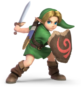 Young Link in Super Smash Bros. Ultimate