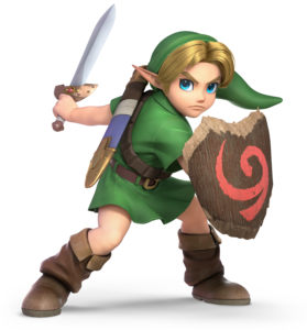 Young Link in Super Smash Bros. Ultimate