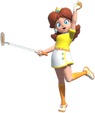 Artwork of Daisy in Mario Golf: Super Rush