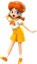 Artwork of Daisy in her Sailor form via Mario Kart Tour.