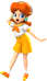 Artwork of Daisy in her Sailor form via Mario Kart Tour.