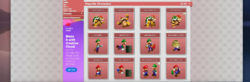 A sprite collection of Mario, Luigi and Bowser.