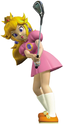 Artwork of Princess Peach in Mario Golf (N64)