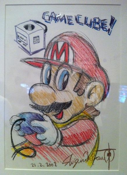 File:Mario and GCN - Shigeru Miyamoto drawing.jpg