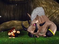 Mo-Hog from Donkey Kong Jungle Beat