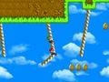 A rope level using an early ground tileset