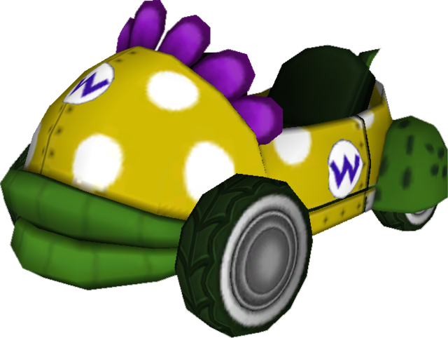 File:Piranha Prowler (Wario) Model.png - Super Mario Wiki, the Mario ...