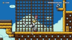 Big Dry Bones' Pirate Ship level in Super Mario Maker