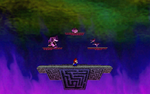 A stage from Super Smash Bros.