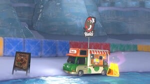 A Yoshi's location in Mario Kart World